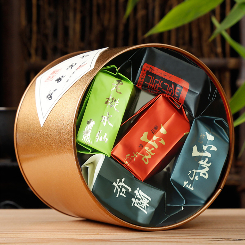 大红袍五种茶叶组合试喝装