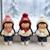 裙子毛衣潮流款 可爱西班牙Mia土豆娃娃衣服24厘米mia公仔换装 套装