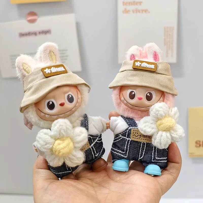 四代迷你拉布布衣服新春野牛仔背带裤帽子娃衣套装4.0LABUBU着替,玩具/童车/益智/积木/模型,娃娃/配件/着替,淘宝优惠券,粉丝福利购,淘宝优惠卷