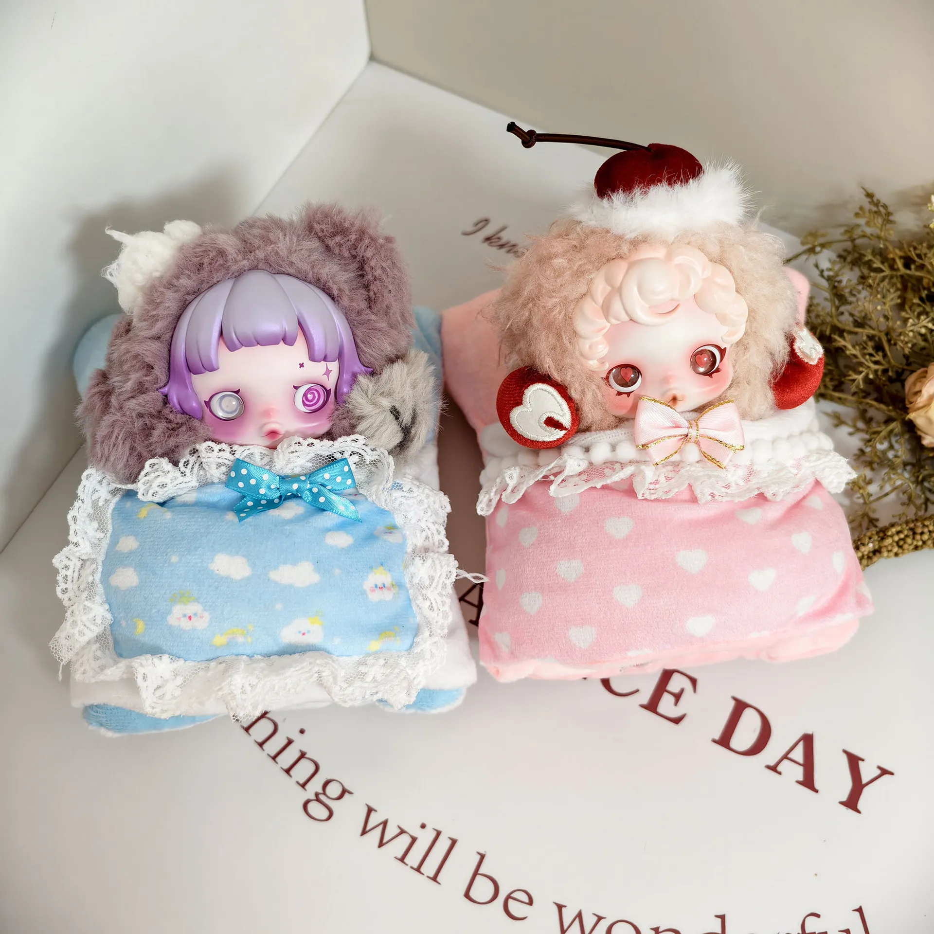 仅售娃衣］光织园SP娃衣三代不眠剧场毛绒挂件床铺摆架15CM娃娃