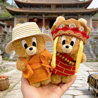 仅娃衣/卡通毛绒玩偶JERRY包挂换装泰菲衣服老鼠杰瑞唐僧和尚服萌