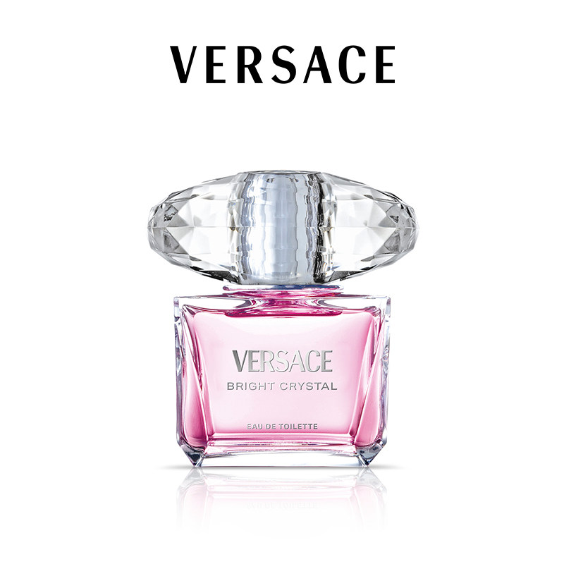 【官方正品】Versace/范思哲粉耀晶钻女士淡香水花果香调专柜同款