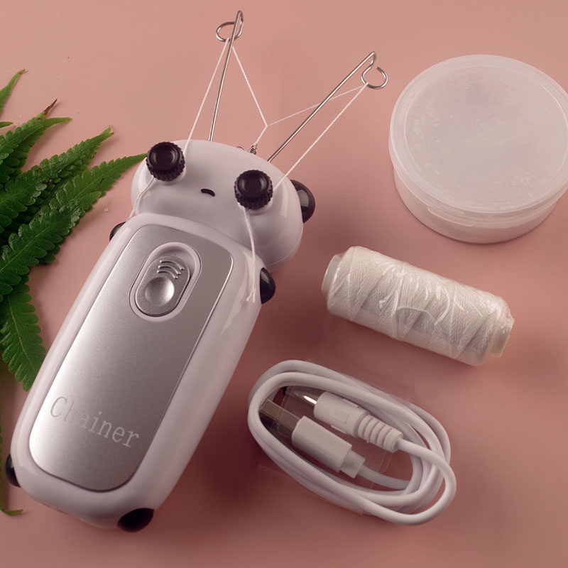 挽脸机去毛男女脱毛器仪挽脸器电动挽面器绞脸器脸部除毛器拔毛器