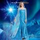 童话成人冰雪奇缘裙子冰雪奇缘角色cosplay扮演服艾莎公主裙长裙