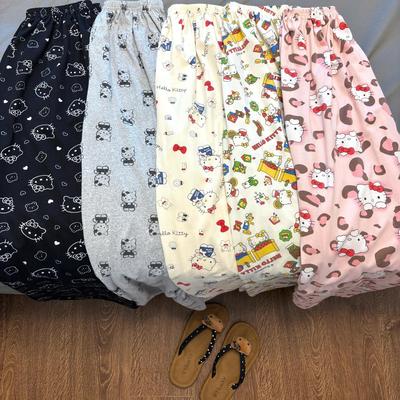 夏季新品卡通kt猫睡裤女