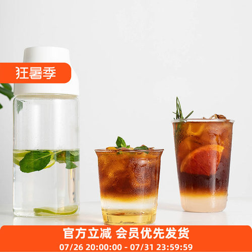 kinto咖啡杯拿铁玻璃杯