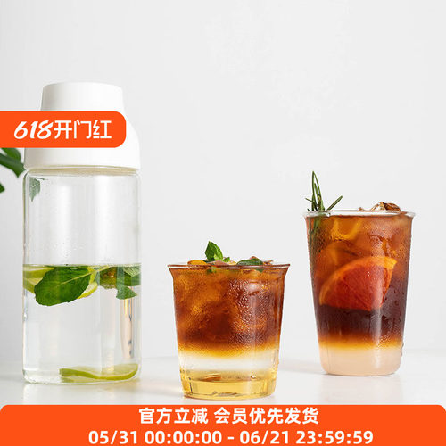 kinto咖啡杯拿铁玻璃杯