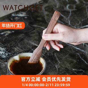 watchget虹吸壶搅拌棒聪明杯爱乐压法压壶手冲咖啡实木棍