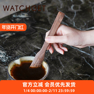 watchget虹吸壶搅拌棒聪明杯爱乐压法压壶手冲咖啡实木棍