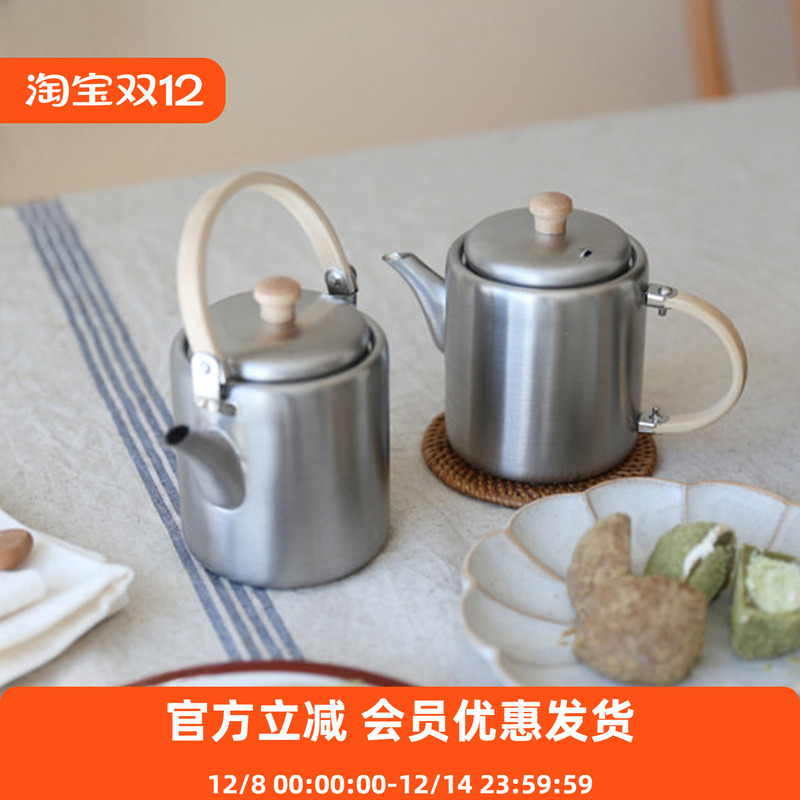 日本茶壶小燕市相泽工房不锈钢