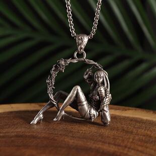 跨境热销欧美饰品速卖通TEMU爆款合金饰品男女吊坠项链首饰