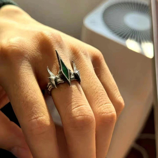 春节新款伊苏尔德纪念周边配饰指环英雄联盟破败之王可调节戒指