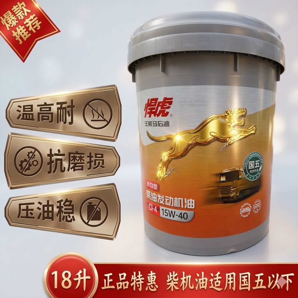 悍虎机油国五专用四季通用18L