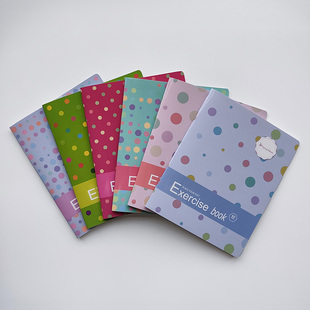 彩虹点-255*205mm80页40张-横线8mm带宽分栏线70克丝滑柔光舒目纸