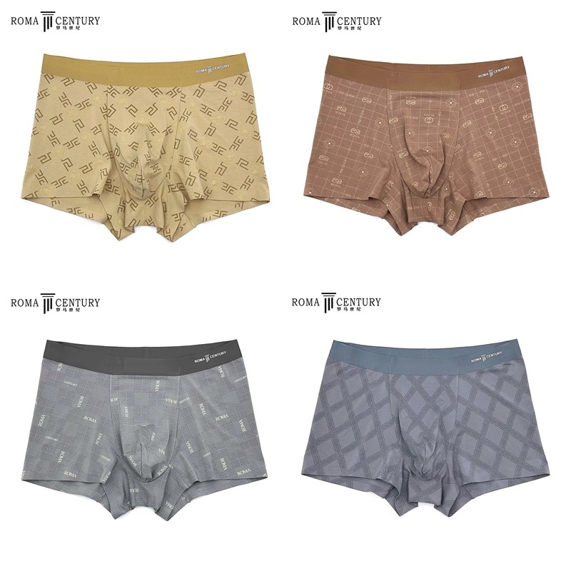 罗马世纪男士内裤莫代尔无痕中腰平角裤7113 7115 7117 7118 7119,女士内衣/男士内衣/家居服,男平角内裤,淘宝优惠券,粉丝福利购,淘宝优惠卷
