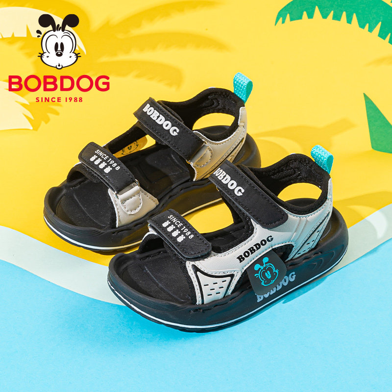 巴布豆童鞋儿童凉鞋男童夏鞋2026新款小学生夏季沙滩鞋女男孩鞋子