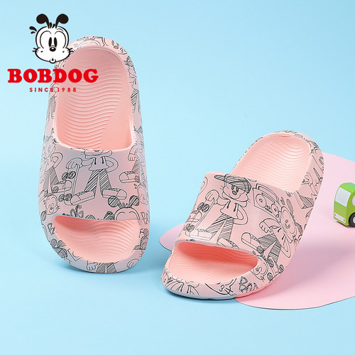 巴布豆休闲儿童夏季拖鞋