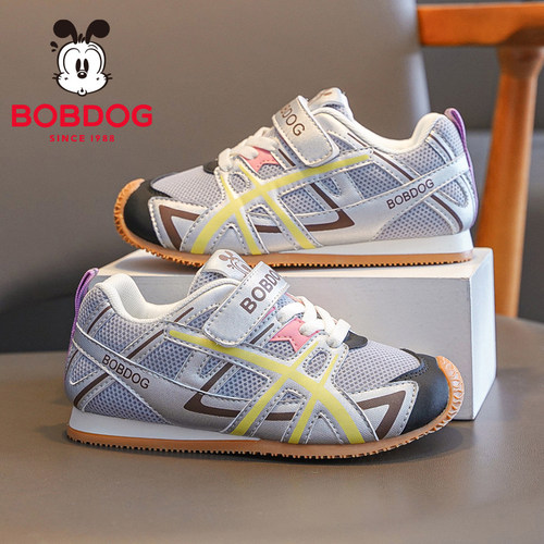 巴布豆童鞋儿童鞋子2025新款秋季男孩运动鞋男童鞋子秋男宝德训鞋