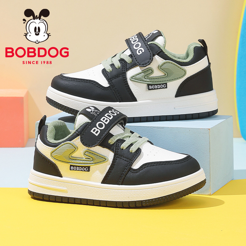 巴布豆童鞋儿童鞋子2025新款秋季男宝鞋子大童板鞋男孩男童运动鞋