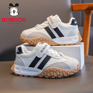 巴布豆童鞋男童鞋子2026新款春季男童款男宝老爹鞋男孩儿童运动鞋