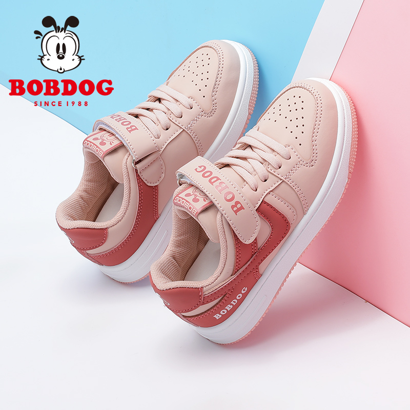 巴布豆新款秋季女童板鞋