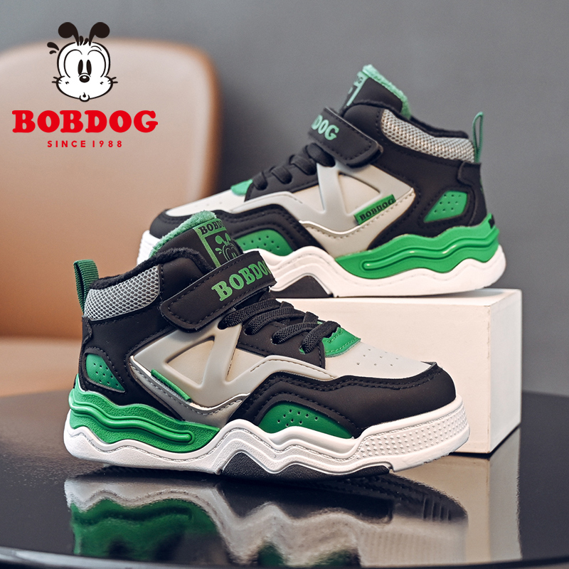 巴布豆童鞋春秋儿童板鞋