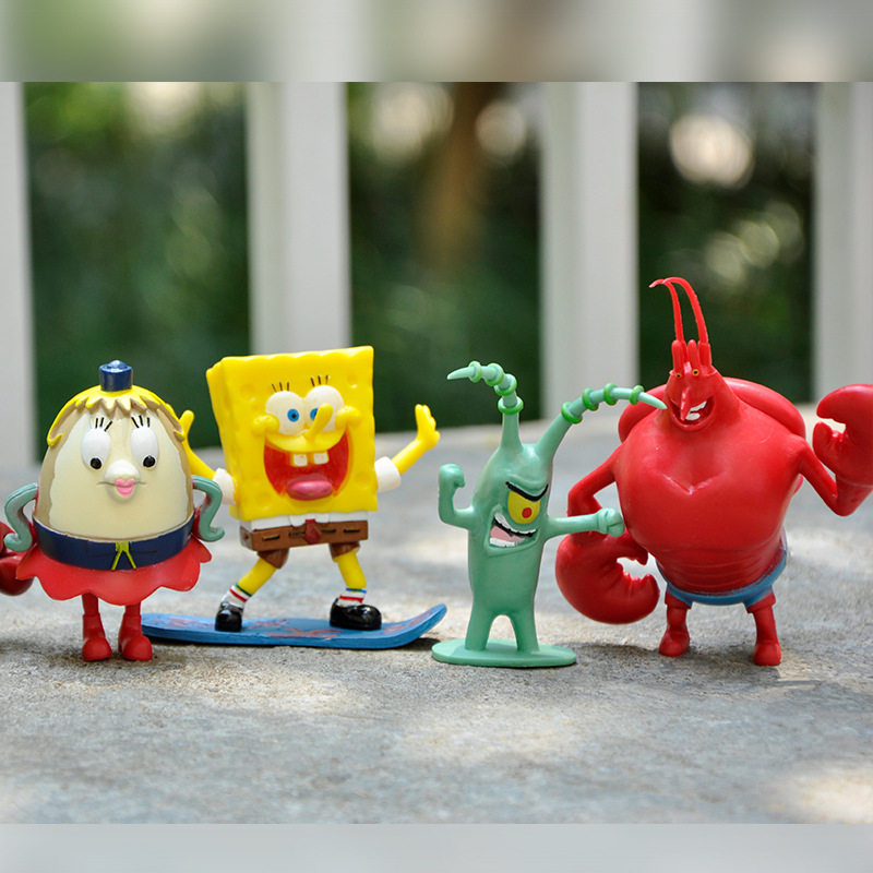 新款海绵宝宝周边手办模型小蜗派