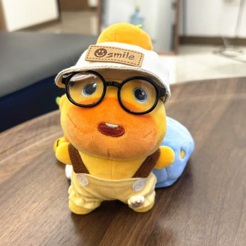 水豚噜噜10cm棉花娃娃通穿自嘲熊