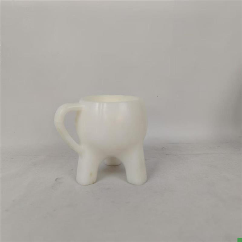 牙造型马克杯模型牙齿笔筒牙杯白色N牙模型杯子笔筒模型