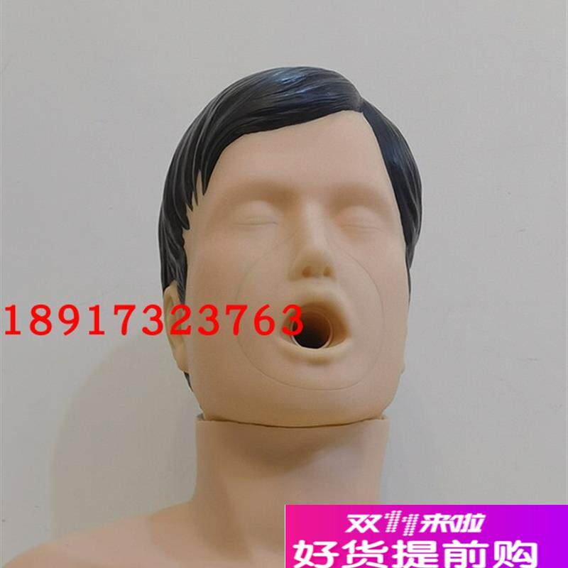 高级成人气道梗塞及CPR模型海氏急F救法练习模型海姆立克急救法