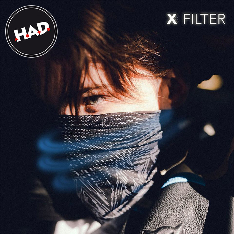 德国进口HAD PM2.5防雾霾防尘面罩遮脸防沙魔术头巾围脖脖套骑行