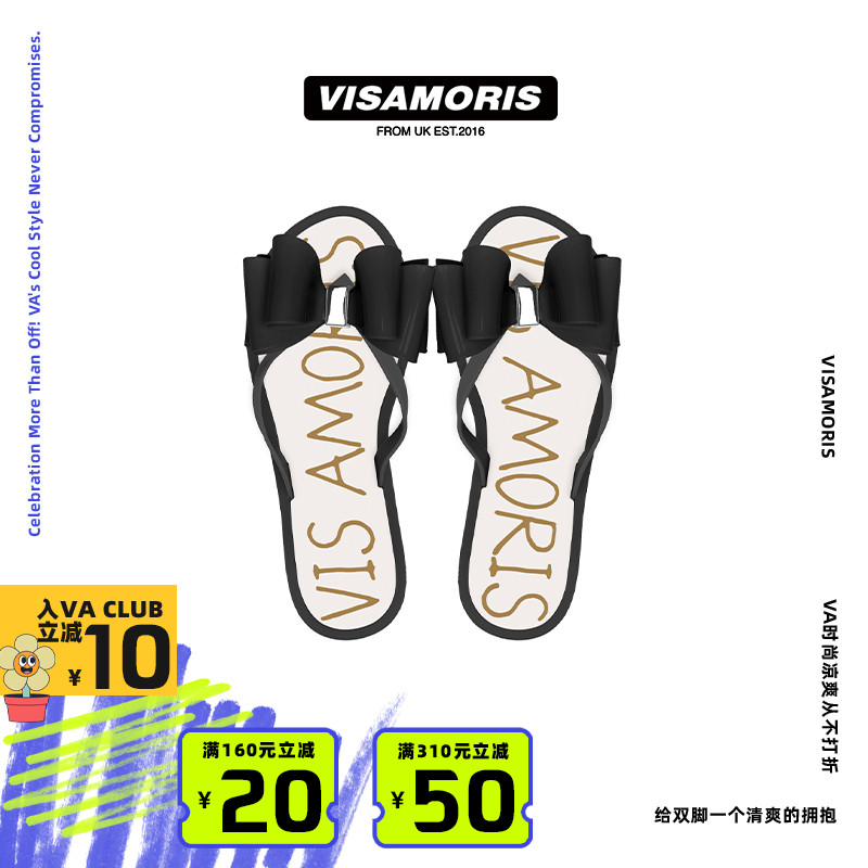 英国visamoris果冻人字拖