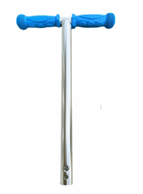 儿童滑板车配件杆子拆折叠杆小孩子T型升降加长T字管铝把手柄零件