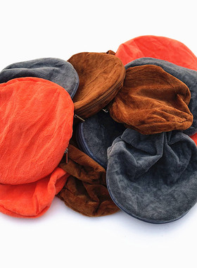 暖手宝绒布套配件隔热套袋子电热饼套大号中小号铁饼外套保暖包邮