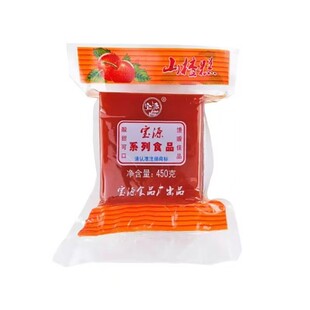 原味大块山楂糕老式水晶桂花山楂糕整块奶皮山楂条零食冷藏京糕