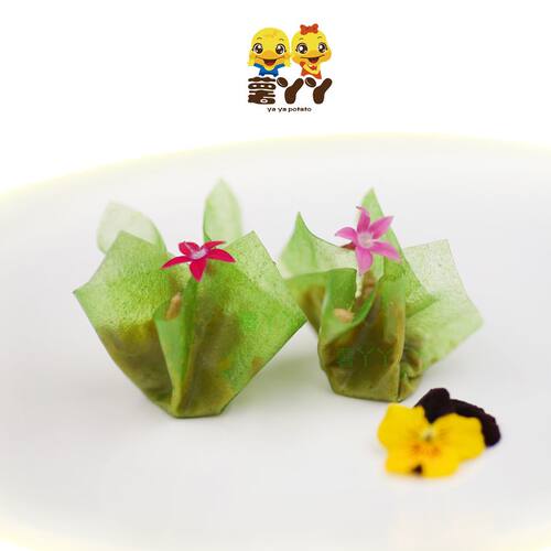 山楂鹅肝猕猴桃超薄山楂皮片薯丫丫芒果蓝莓猕猴桃酒店食材