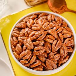 25新货椒盐奶香味小山核桃仁500g盒装临安特产坚果手剥无壳干果