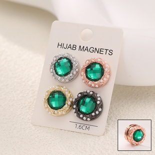 高档磁吸扣头巾袖 脚强磁无痕磁扣多功能防走光纽扣丝巾固定扣 口裤