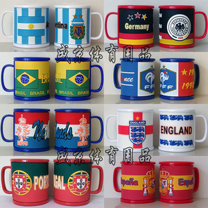 2022世界杯马克杯阿根廷牙缸梅西水杯球迷酒吧礼品杯子足球队礼物