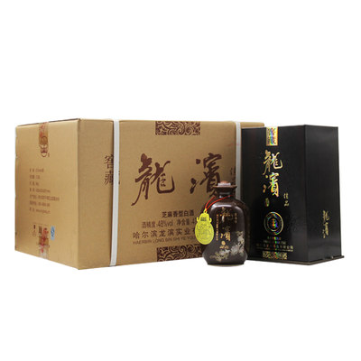 龙滨酒2014年佳品48度芝麻香香型