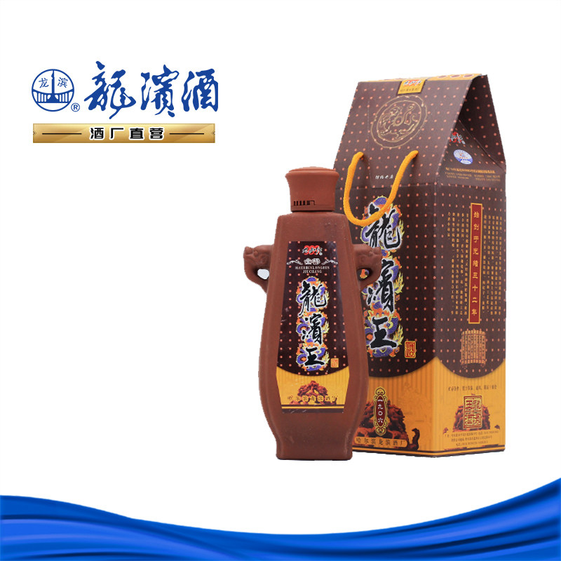 龙滨王 2006年红王 48度 兼香型 白酒  450ml*6瓶 整箱 东北白酒