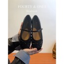 法式 芭蕾舞鞋 蝴蝶结玛丽珍鞋 平跟圆头浅口单鞋 女2026新款 羊皮版