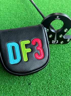 DF3推杆套 LAB 高尔夫推杆套 L.A.B中杆半圆磁铁双耳黑色MEZZ通用