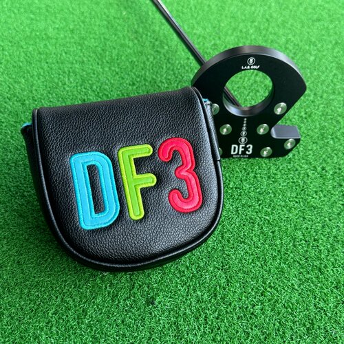 DF3推杆套 LAB 高尔夫推杆套 L.A.B中杆半圆磁铁双耳黑色MEZZ通用