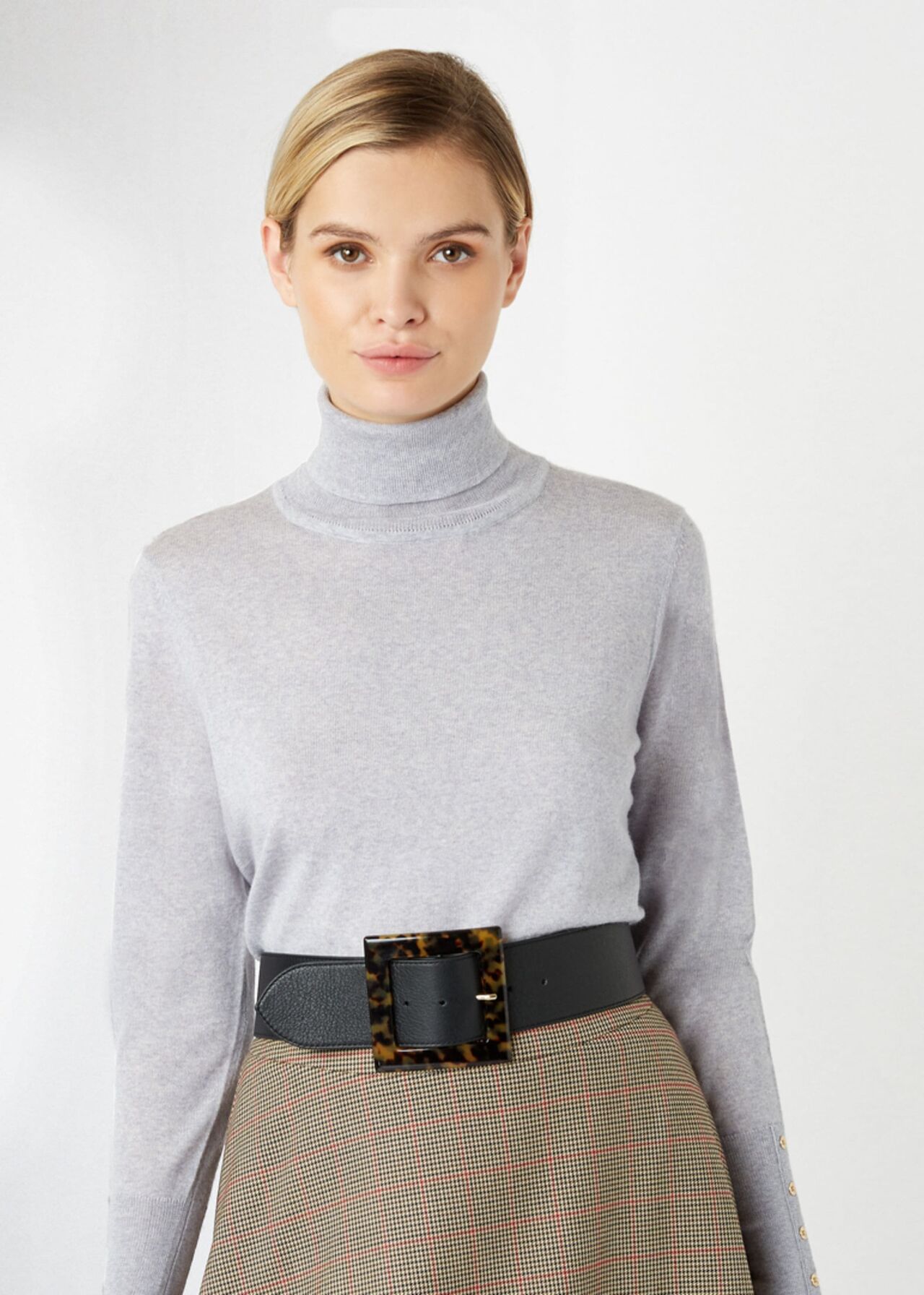 精美时尚百搭风女士印花皮带