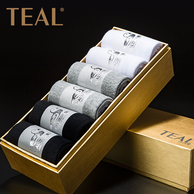 纳米银袜子Teal防臭商务