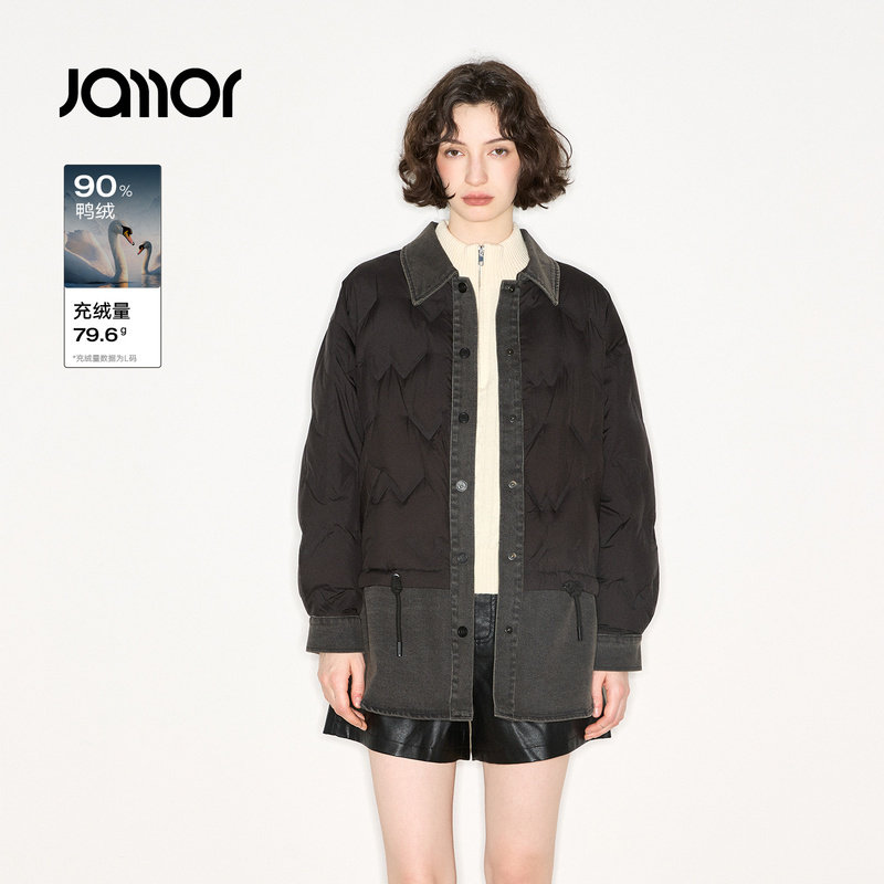 时尚百搭 简约通勤 拼接设计