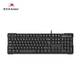 专用电脑网吧办公家用老款 双飞燕KR 6A有线键盘USB防水台式