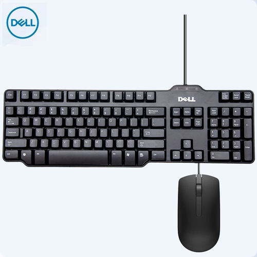 DELL戴尔8115有线键盘ms116鼠标套装加重键盘笔记本台式电脑通用