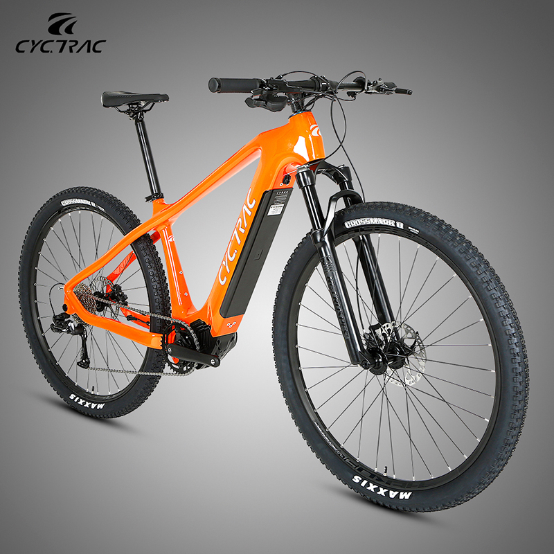 TWITTER骓特碳纤维山地车助力自行车男女单车八方电机变速EM8-封面